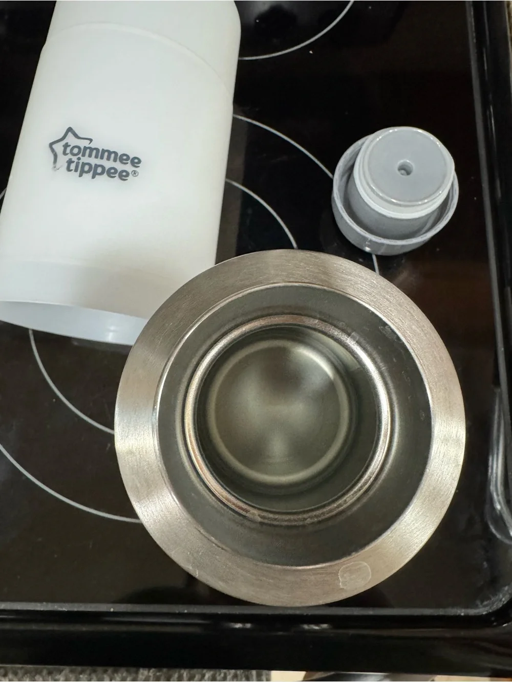Tommee Tippee White Baby Bottle Sterilizer / Warmer - Compact Nursery Essential